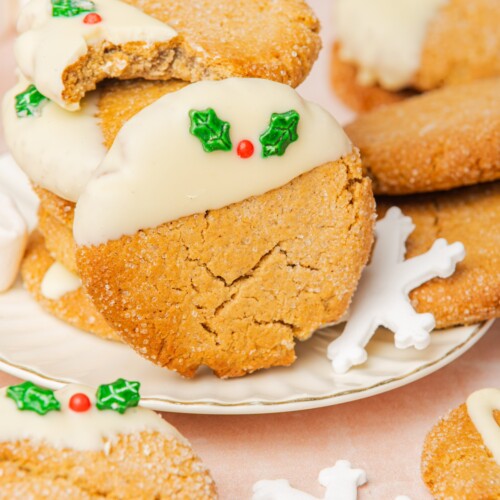 Air Fryer Gingersnap Cookies - Recipes From A Pantry