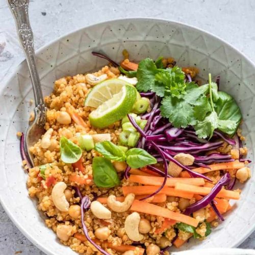 Dump and Start Instant Pot Thai Quinoa Salad + Tutorial {Vegan, Gluten ...