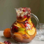 Thanksgiving punch in a pitcher.