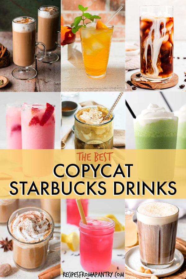 Copycat Starbucks Drinks