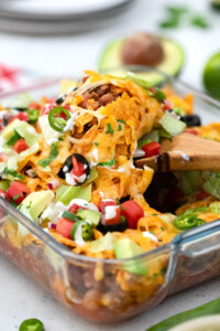 Walking Taco Casserole - Recipes From A Pantry