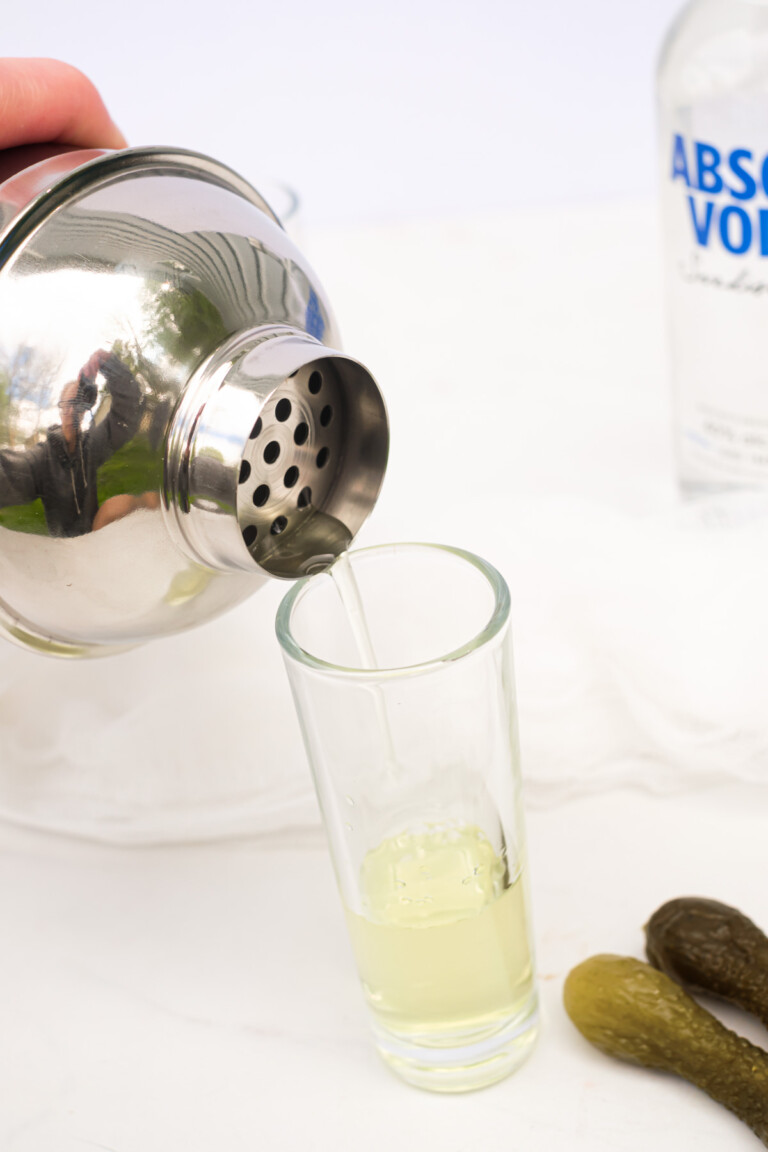 Pickle Shot Exploding Dill Pickle Shot - Recipes From A Pantry
